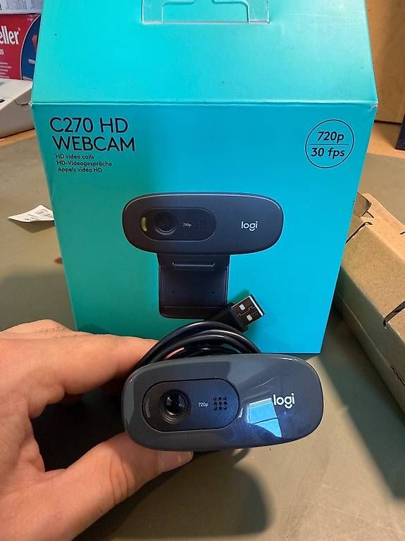 Webcam: Logitech C270 HD Webcam 720p 30fps USB Kamera – Usato da Frauenfeld venduto da Joshino