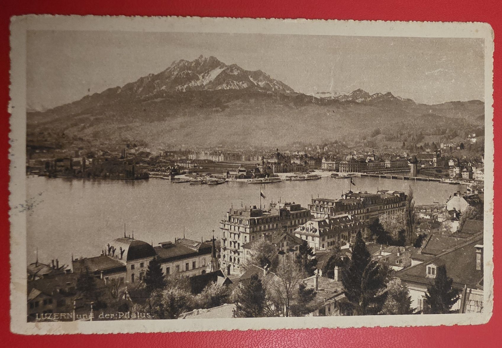 Cartoline postali: Ansichtskarte Luzern – Usato da Bern venduto da Kocholo
