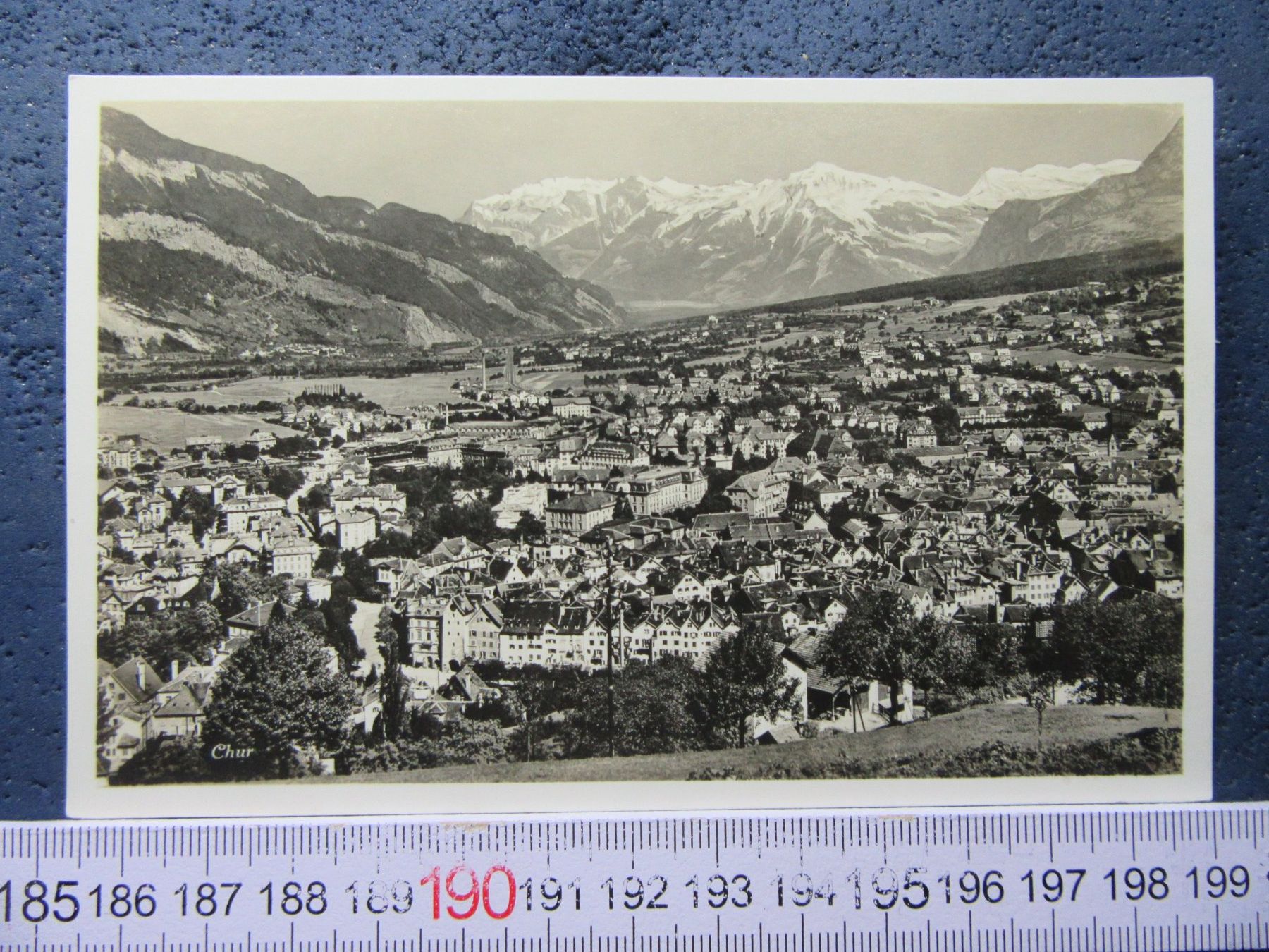 Cartoline postali: CHUR GR GENEALANSICHT AK GR – Usato da Ettingen venduto da Hausi4711