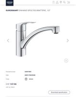 Küchenmischer Grohe Eurosmart