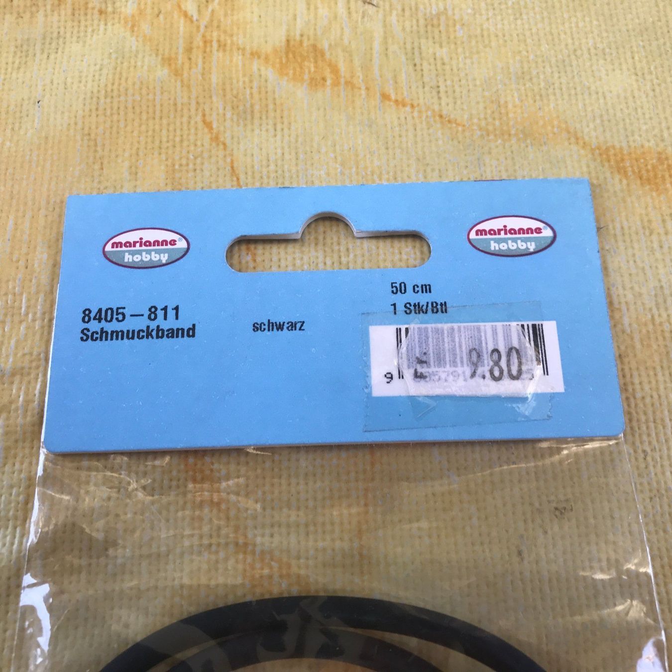 Nastri decorativi: SCHMUCKBAND SCHWARZ 50CM 1STK. – Nuovo e nell'imballaggio originale da Ostermundigen venduto da crazy-horse-1840 3