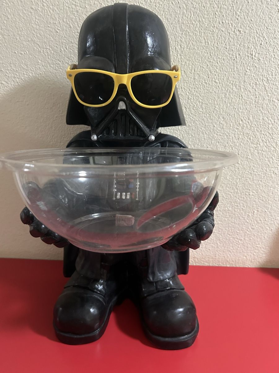 Star Wars Statuette: Darth Vader Figur mit Schale Star Wars Deko Objekt – Nuovo (secondo la descrizione) da Willisau venduto da Geissbock11 5