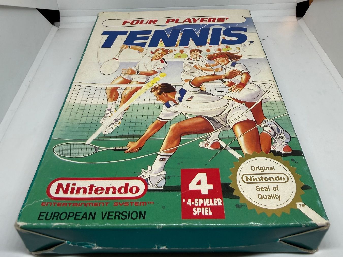 Nintendo Giochi: Four Player Tennis NES Nintendo OVP – Usato da Dietlikon venduto da NESFEVER 1