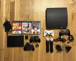 Playstation 3 und 2, mit Zubehör und Spielen