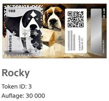 Swiss Crypto Stamp 3.0 ID 3 "Rocky" mit NFT