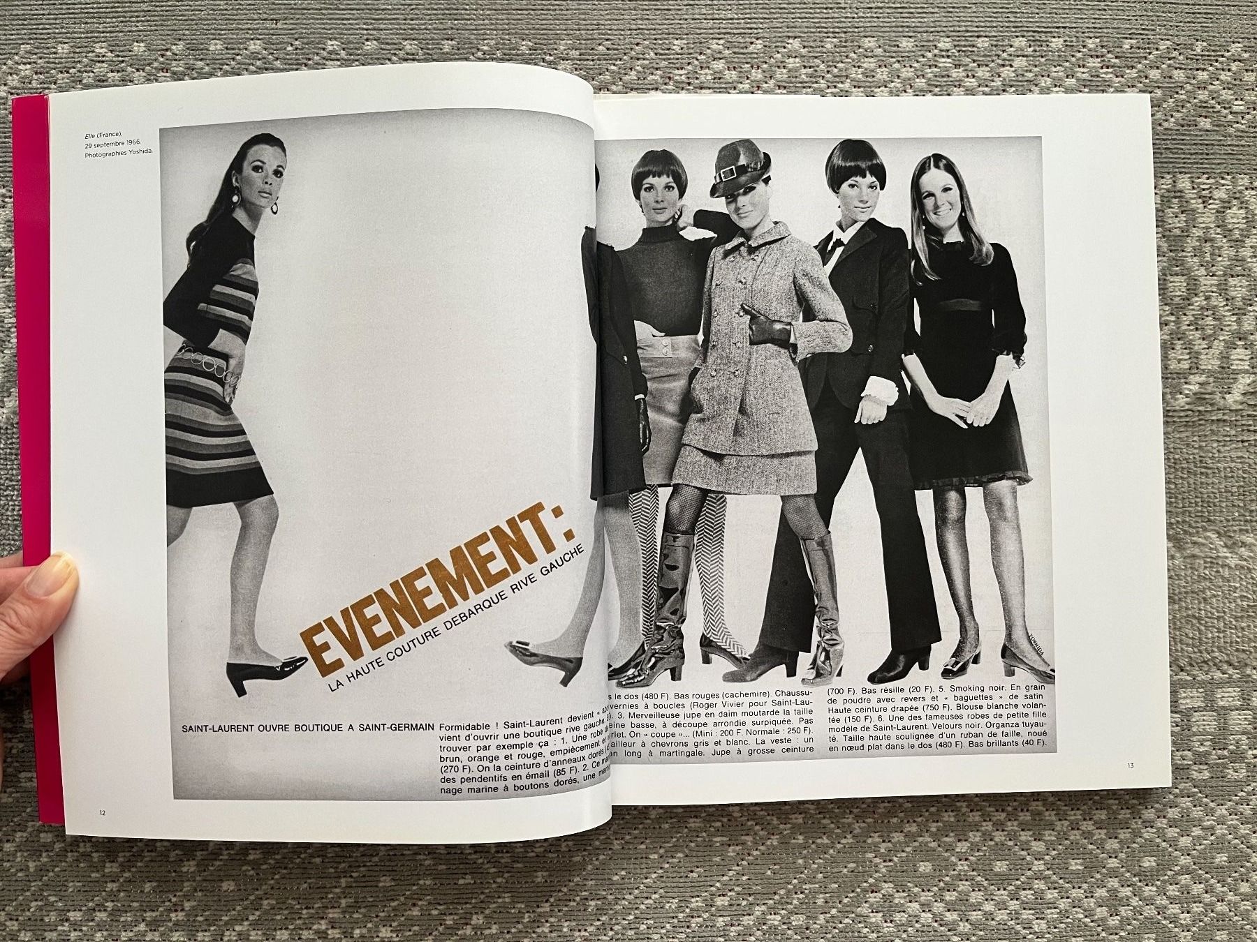Libri: Saint Laurent rive gauche, la révolution de la mode – Usato da Lausanne venduto da Kinga_Shopaholic 5