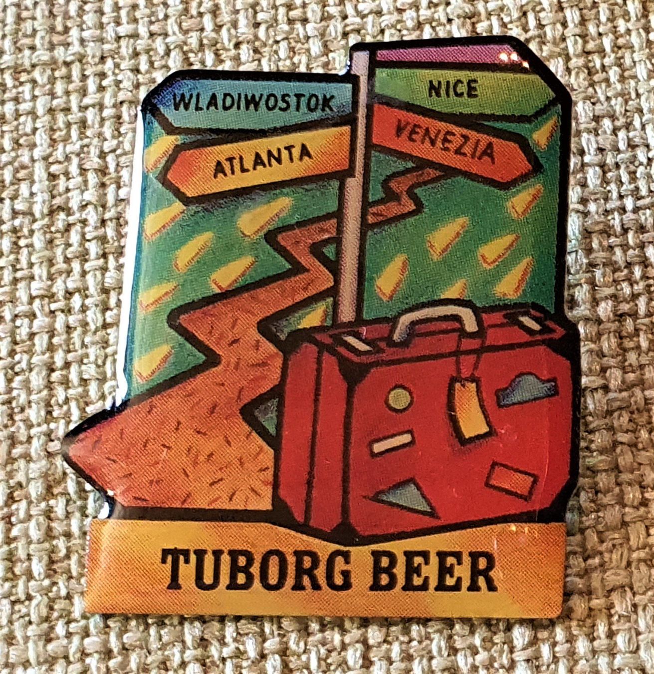 Placchette & Badge: J966 - Pin Bier Tuborg Beer – Usato da Reinach BL venduto da Boston-Verkauf
