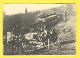 14.11.1909 Nachbild/damals Zugsunglück/Schienenbruch Herisau