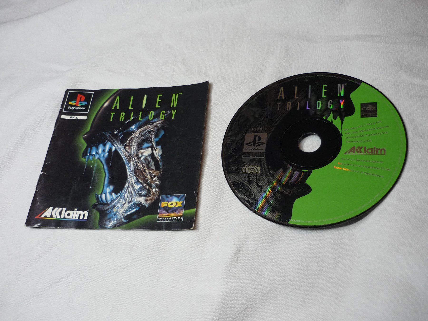 Sony Spiele: PS1 Sony Playstation 1 Game - Alien Trilogy – Gebraucht aus Beringen von Flatretriever