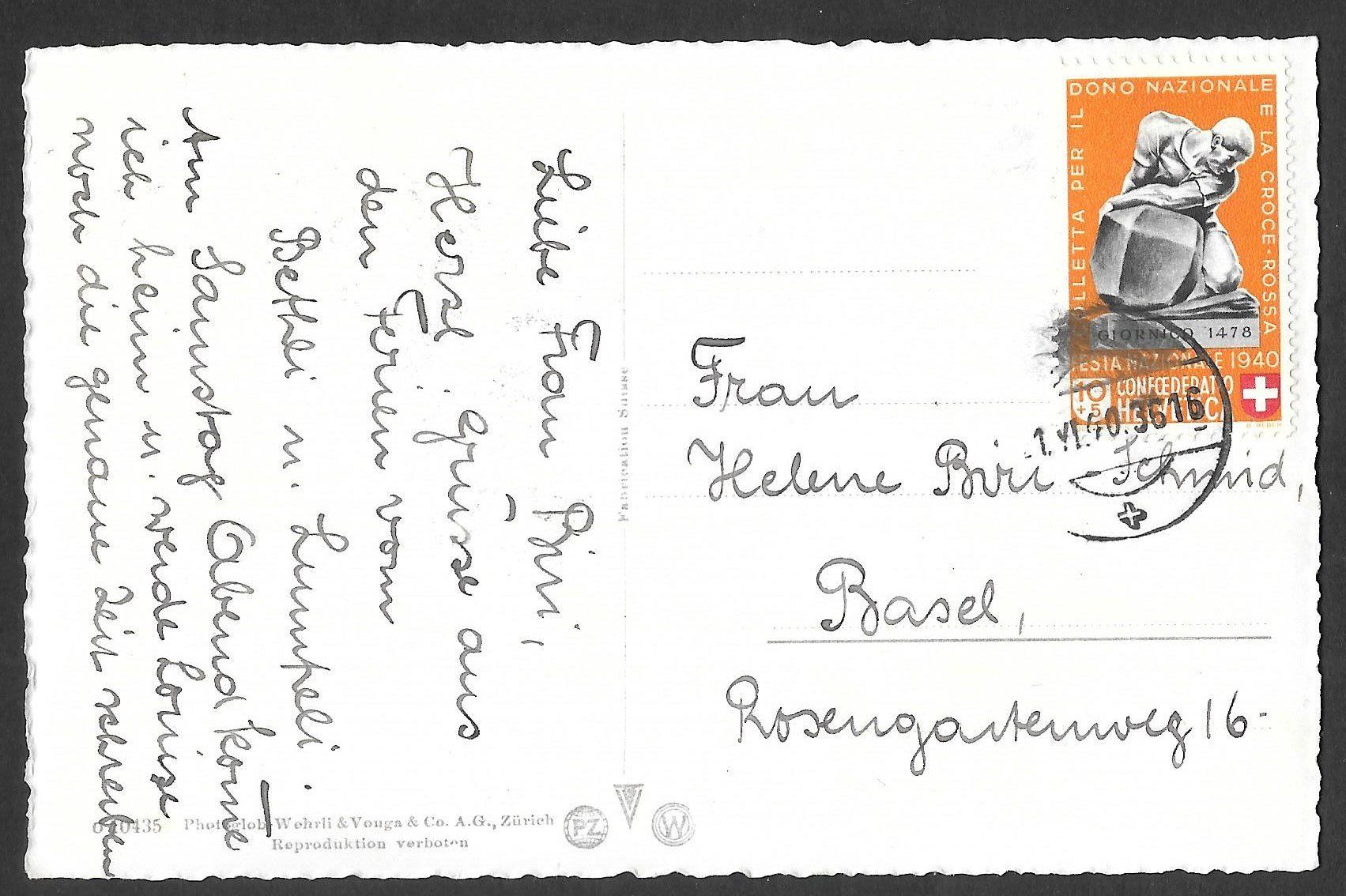 Cartoline postali: Nesslau - Neu St. Johann Teilansicht – Usato da Olten venduto da clotaldi 1