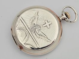 M. Horoschowski Bern Taschenuhr 800 Silber