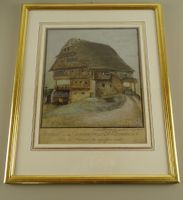 WÄDENSWIL, GEMEINDEHAUS, LITHOGRAPHIE UM 1830
