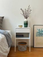 2x Nachttischchen, IKEA VIKHAMMER