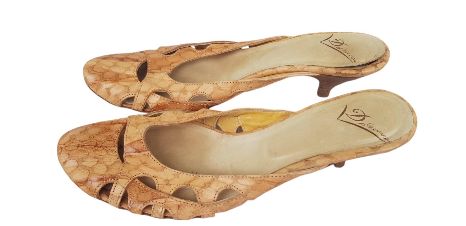Damenschuhe: Sandalen Vintage Leder – Gebraucht aus Mörschwil von wunderkiste44 1