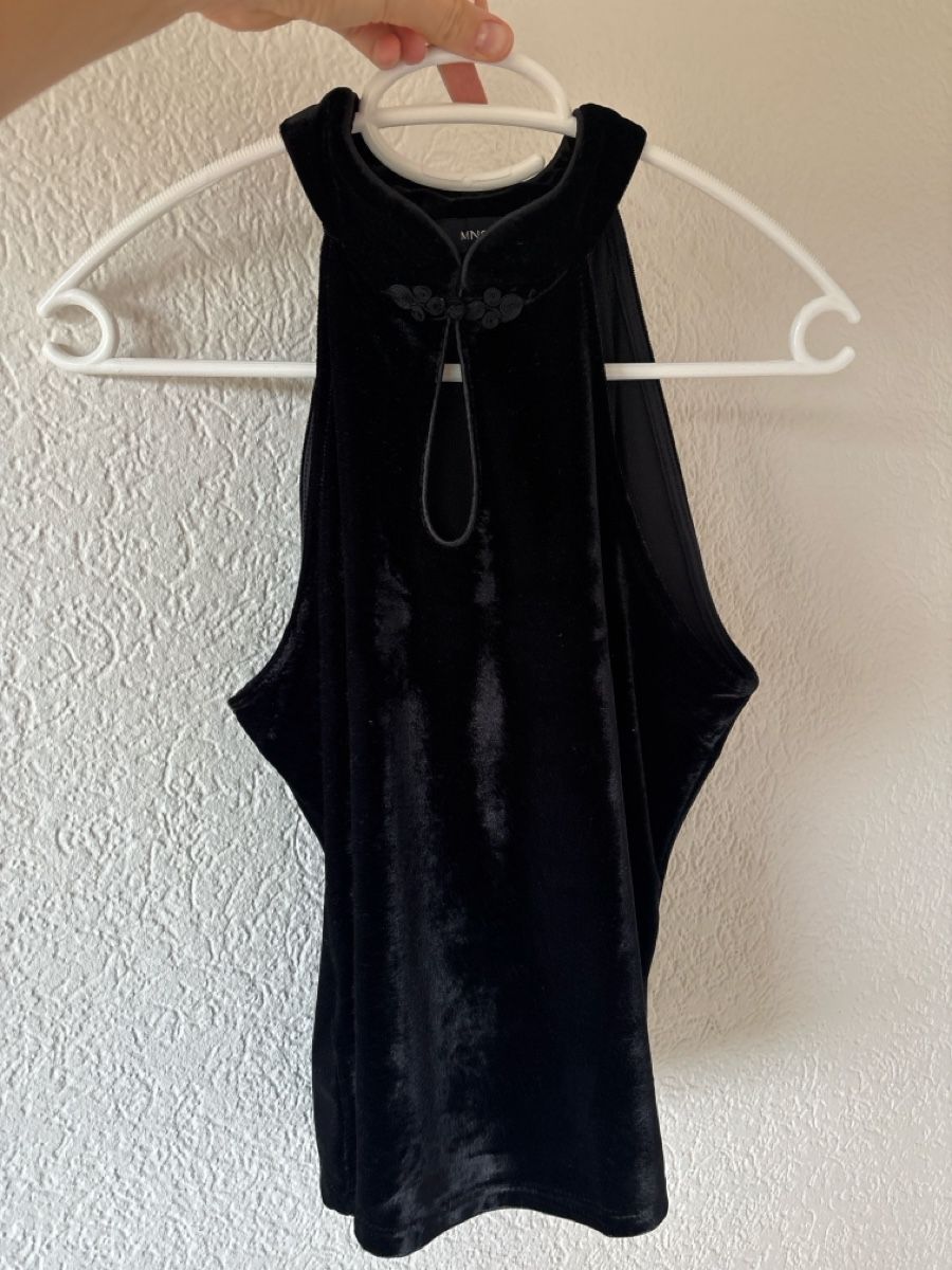 Mango Tops: Mango schwarzes Top – Neuf (Voir description) à Konolfingen par weiann
