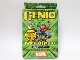 Genio Deck 36 Trading Cards +Poster Spiderman Hulk