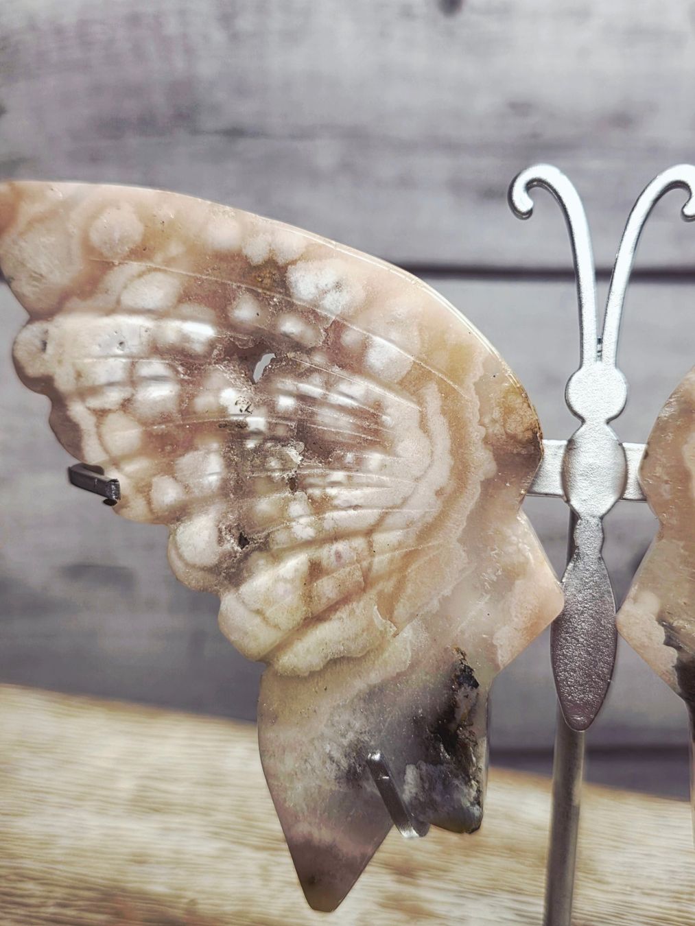 Minerali & Pietre curative: Cherry Achat Schmetterling – Nuovo e nell'imballaggio originale da Matzingen venduto da Shay_Crystalz 2
