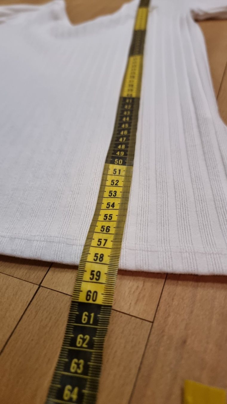 Maglioni & Felpe: Weisses Ripp-Shirt, Langarm, Grösse 36/38 – Usato da Wald ZH venduto da CapLux 4