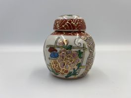 Asiatische Porzellan Dose mit Deckel, Top Zustand!