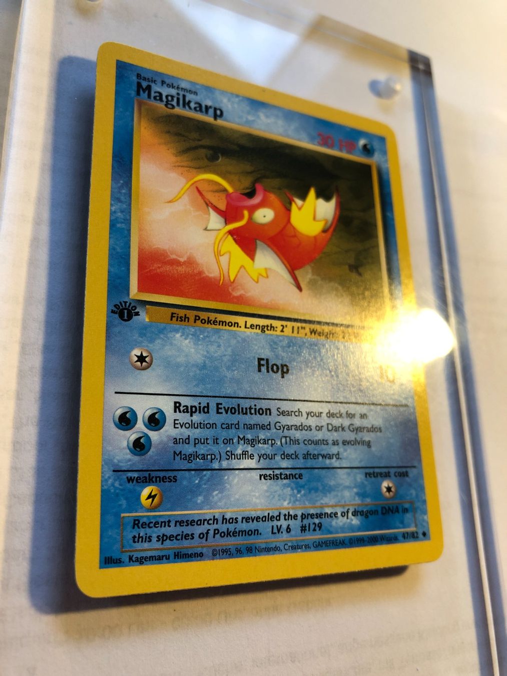 Carte collezionabili: Magikarp (unc.) Team Rocket 1st - MINT - ab 1.- – Usato da Giubiasco venduto da dan_pr8b 1