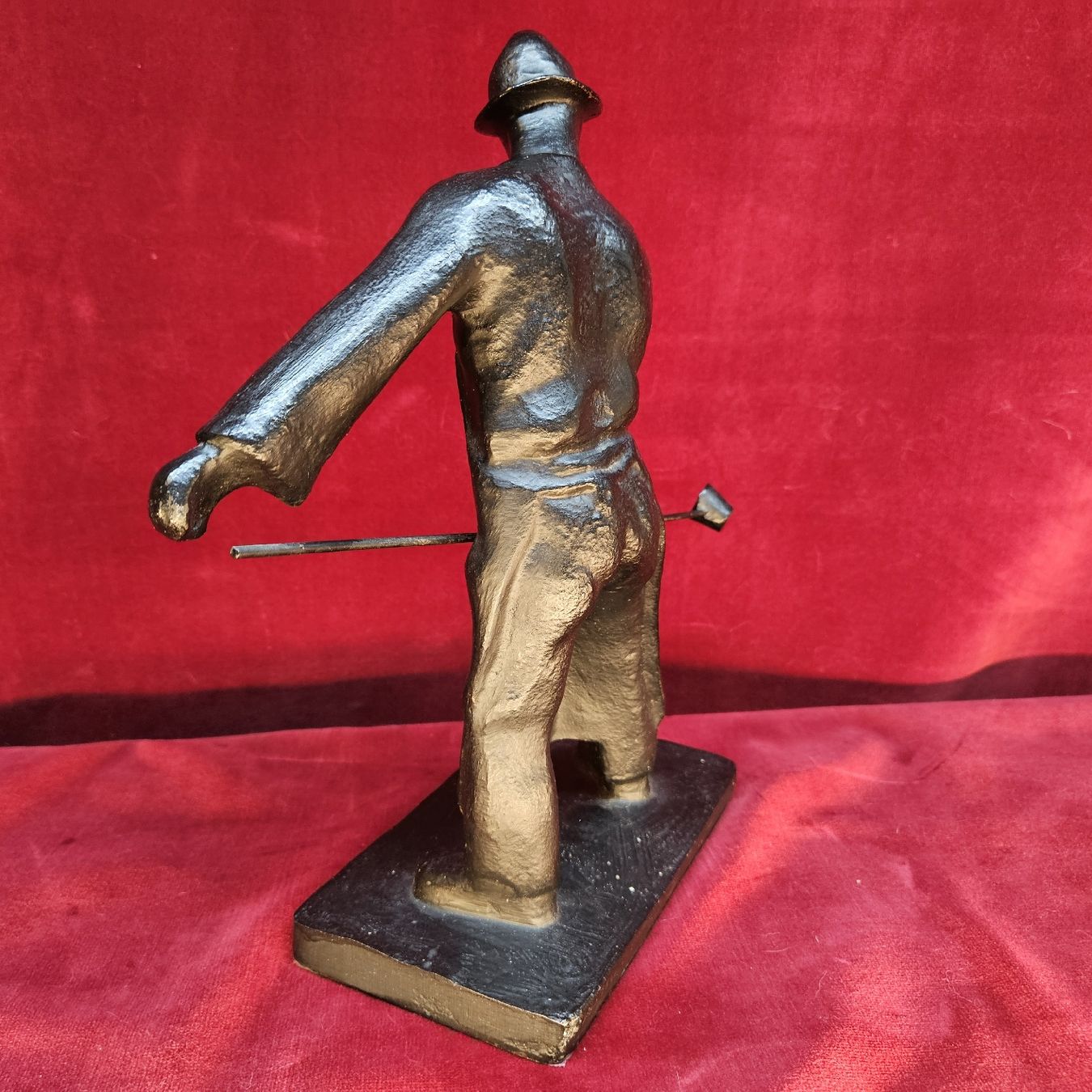 Figuren: Eisengiesser ca. 6,5 Kg , Figur aus Eisen – Gebraucht aus Bözberg von L-G 7