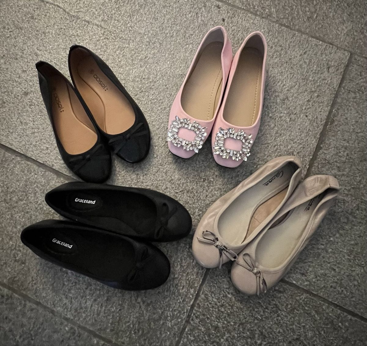 Chaussures filles: 4 Paar Ballerinas Gr. 36 – D'occasion à chur par Ika11 1