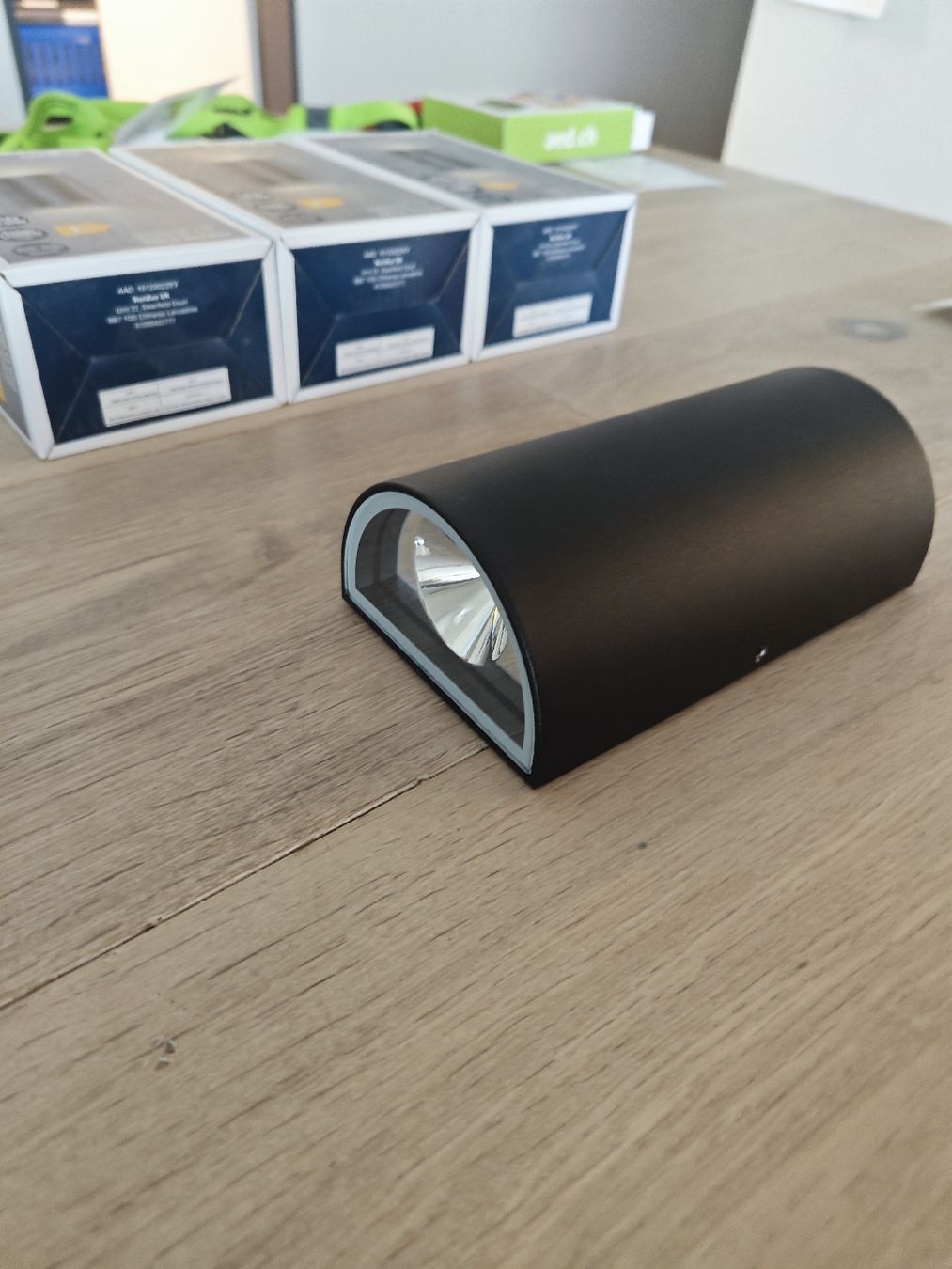 Lampes: Nordlux ROLD ROUND Wandleuchte Schwarz – Neuf avec emballage d'origine à Dussnang par hans5100 1