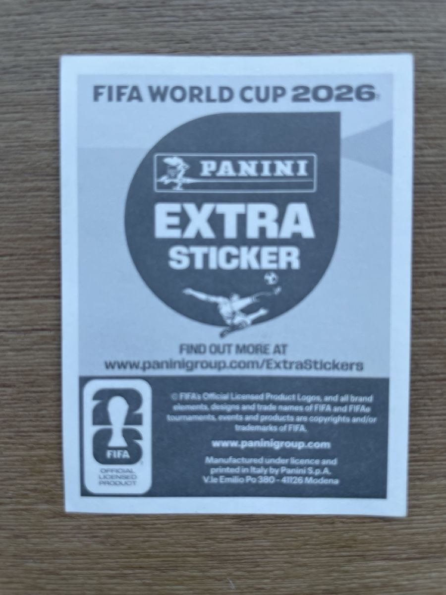 Panini Sammelbilder & Trading cards: Panini Extra Sticker - Vinicius Junior – Neu (gemäss Beschreibung) aus Marthalen von ironh1tsch 1