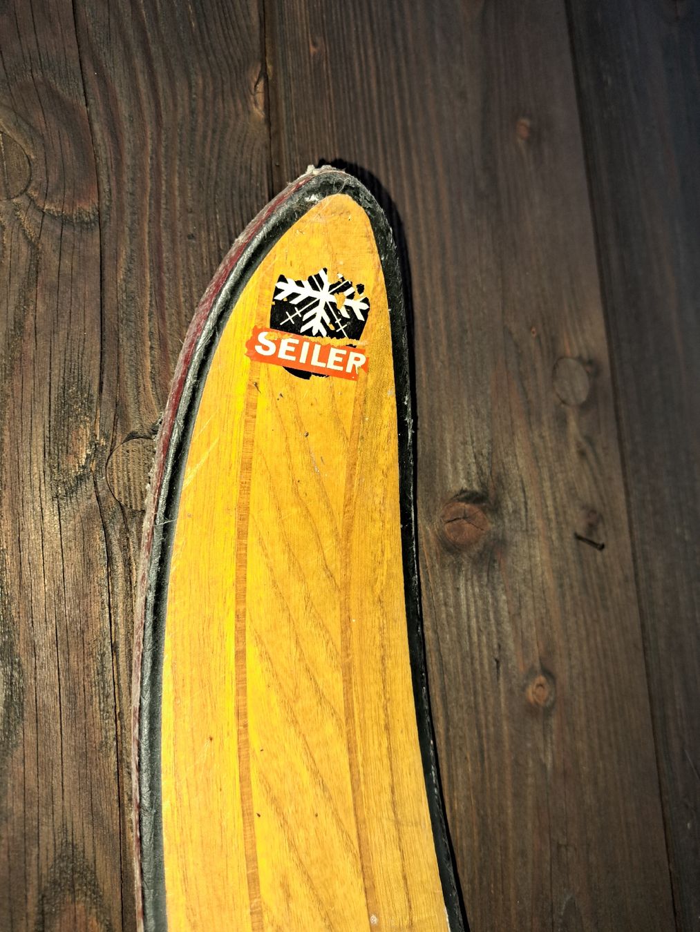 Sci: Antike Ski "Seiler" mit Alpina Bindung – Usato da Kölliken venduto da Upcycling-by-Mc-TAM 4