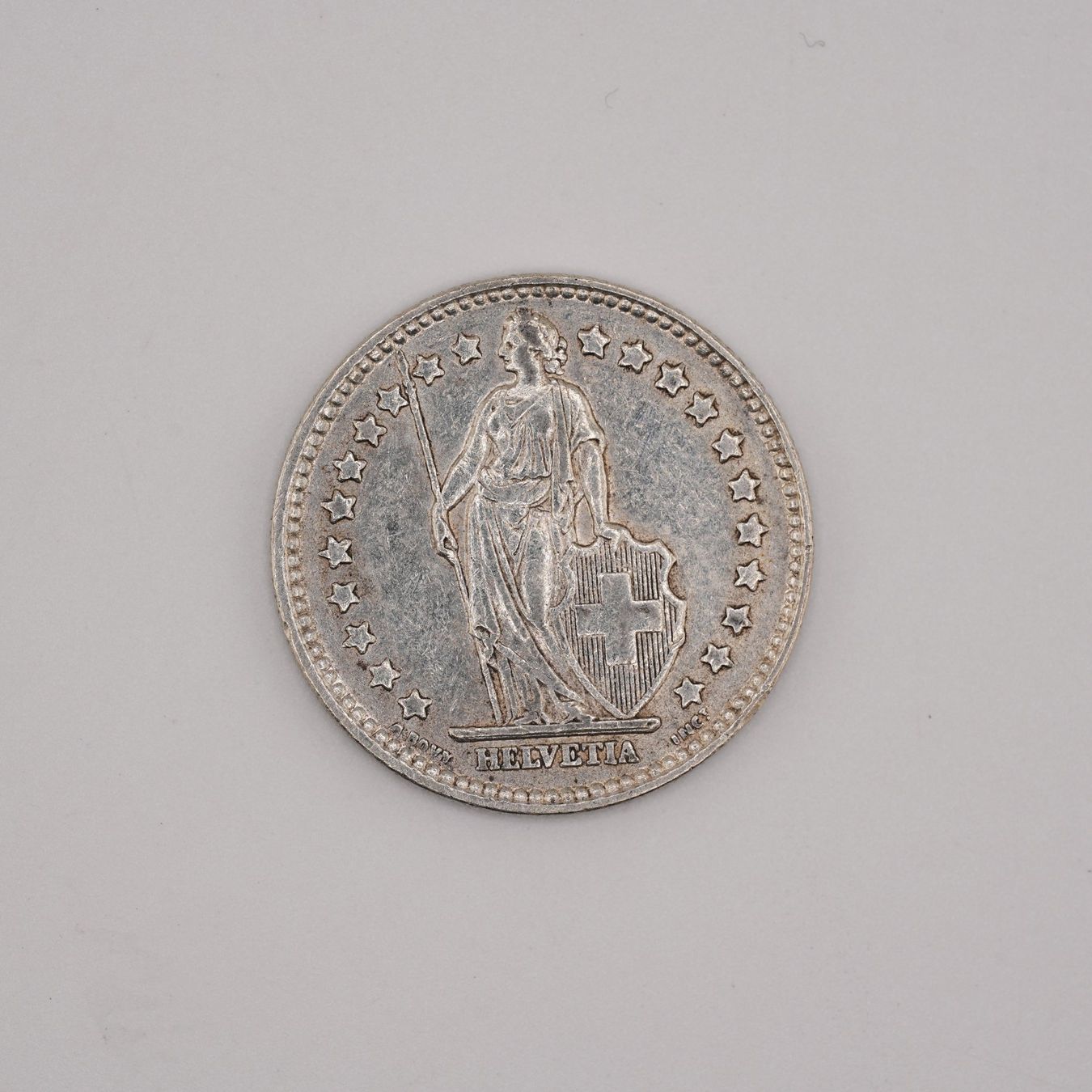Tutti le monete: 1Fr 1936 Silbermünze ab 1Fr – Usato da Basel venduto da Vip24 1