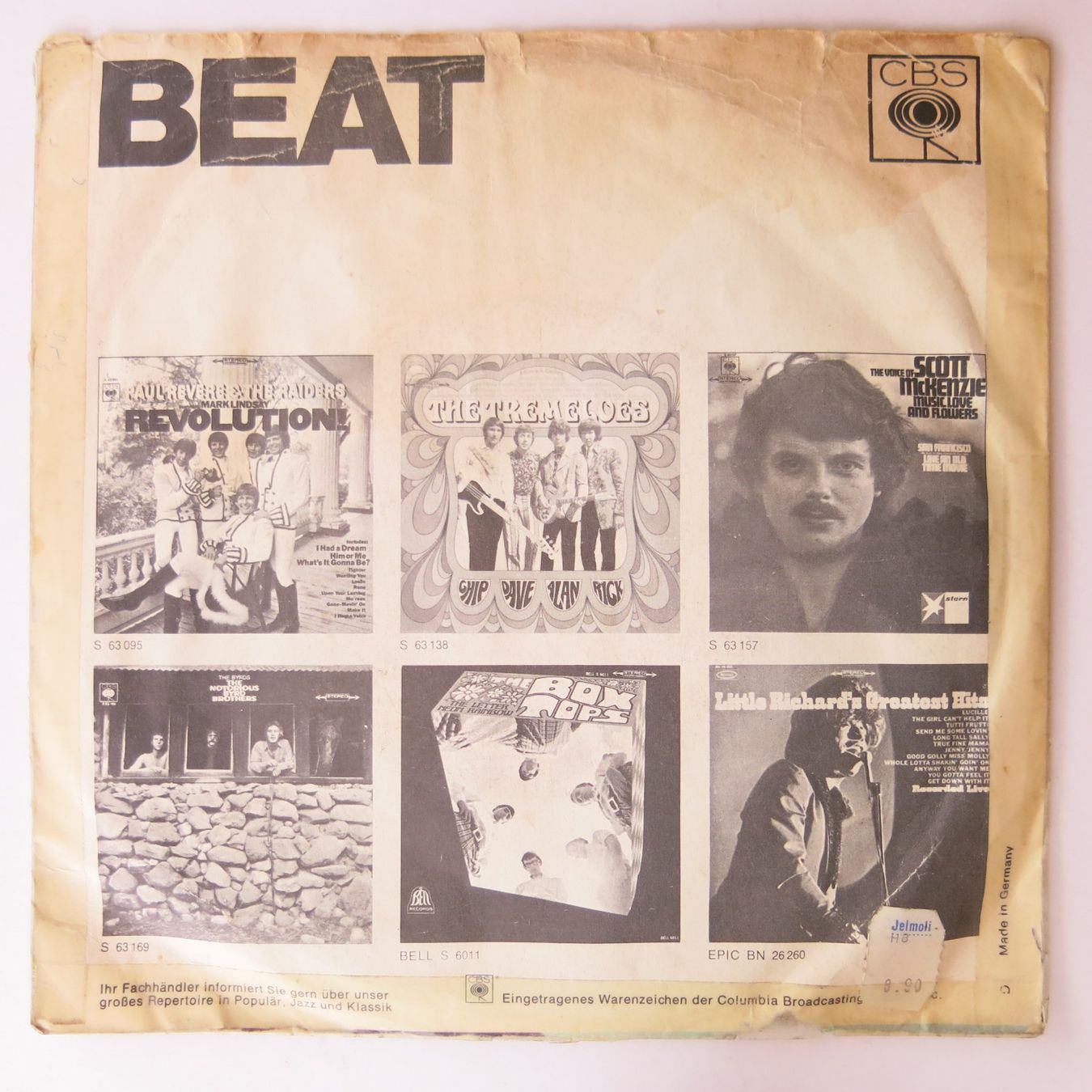 Dischi in vinile: Vinyl-Single 7" Gary Puckett And The Union Gap – Usato da Bözen venduto da Keramik22 1