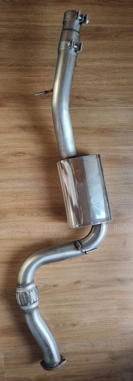 BESTPRICE Mittelschalldämpfer Für FORD FOCUS Mk1 - Kompatibel Mit Limousine & Kombi