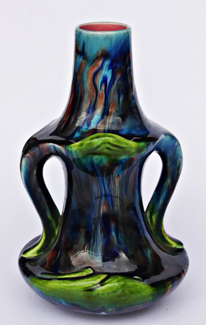 Vasi & Recipienti: Grosse Jugendstil-Vase SARREGUEMINES – Usato da Ostermundigen venduto da TImgad