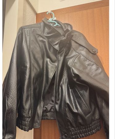 Veste cuir Zara