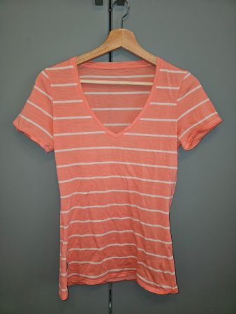 Sommerliches T-Shirt mit Streifen von Icebreaker, XS