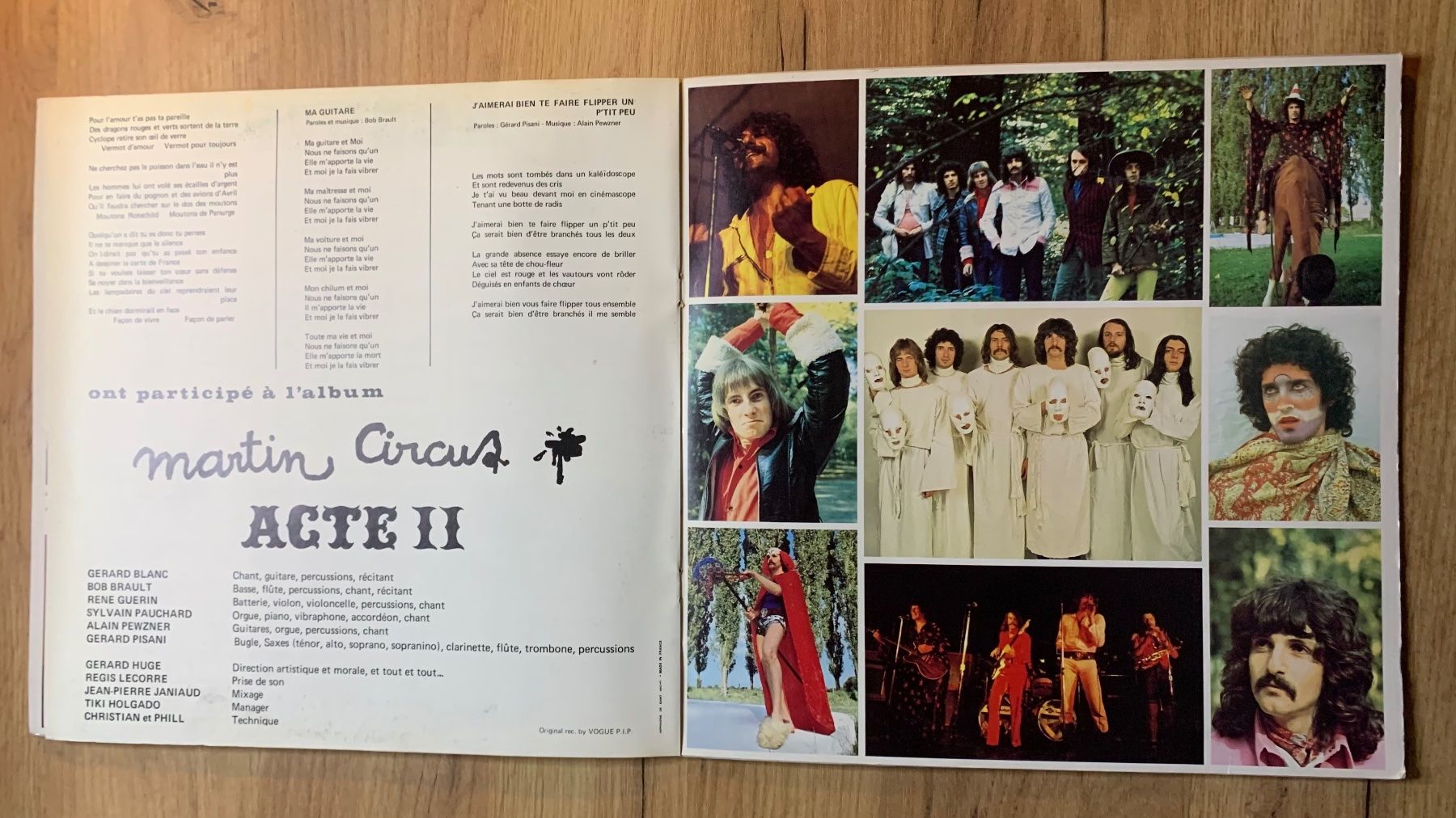 Schallplatten: MARTIN CIRCUS - ACTE II...OG FR 1971...VG+/VG+ – Gebraucht aus Gals von Diskopatshop 2