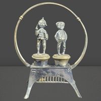 🎩 WMF Max & Moritz Zierkorkenhalter 33/2 Jugendstil 🍷✨