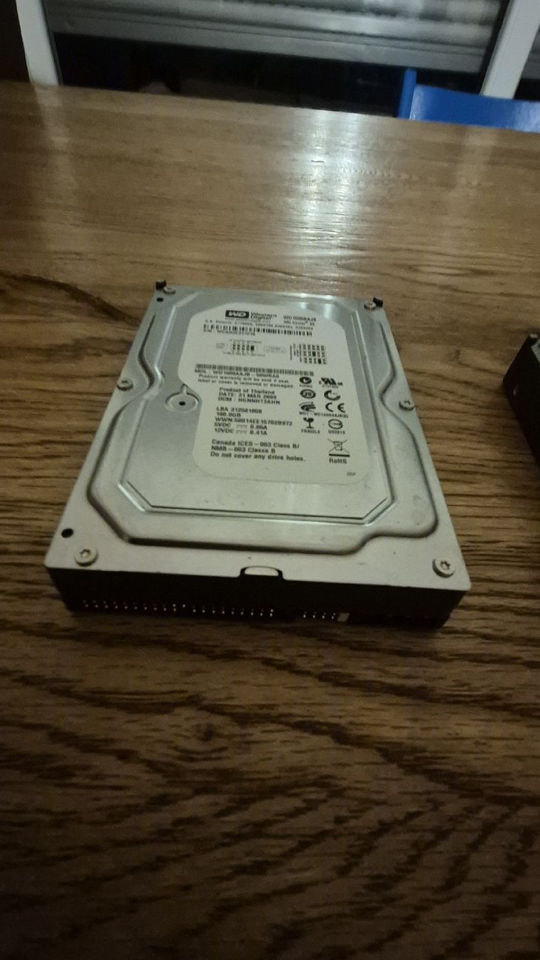 Western Digital Dischi rigidi: 2x 160gb ide hd western digital  – Usato da Léchelles venduto da sim7891 3