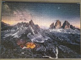 Ravensburger Puzzle Berge 1000 Teile - vollständig