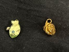 Süssi Swarovski Anhänger : Fisch und Rose
