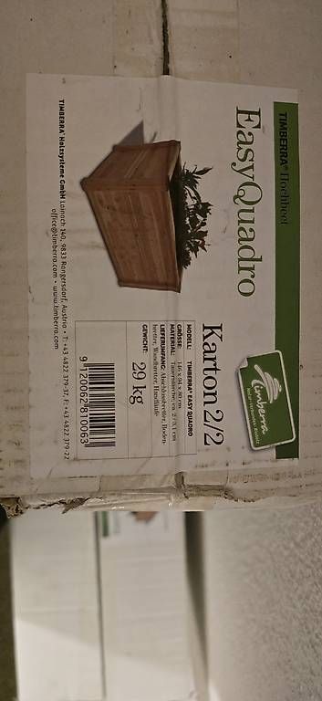 Blumentöpfe: Timberra Easy Quadro Hochbeet – Neu und originalverpackt aus Boll von BernerIn_89 2