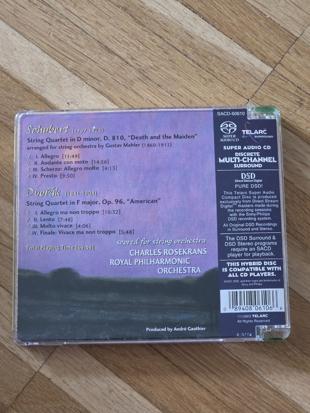 CDs: SACD: Schubert & Dvorak: String Quartets – Gebraucht aus Aesch BL von immon 1