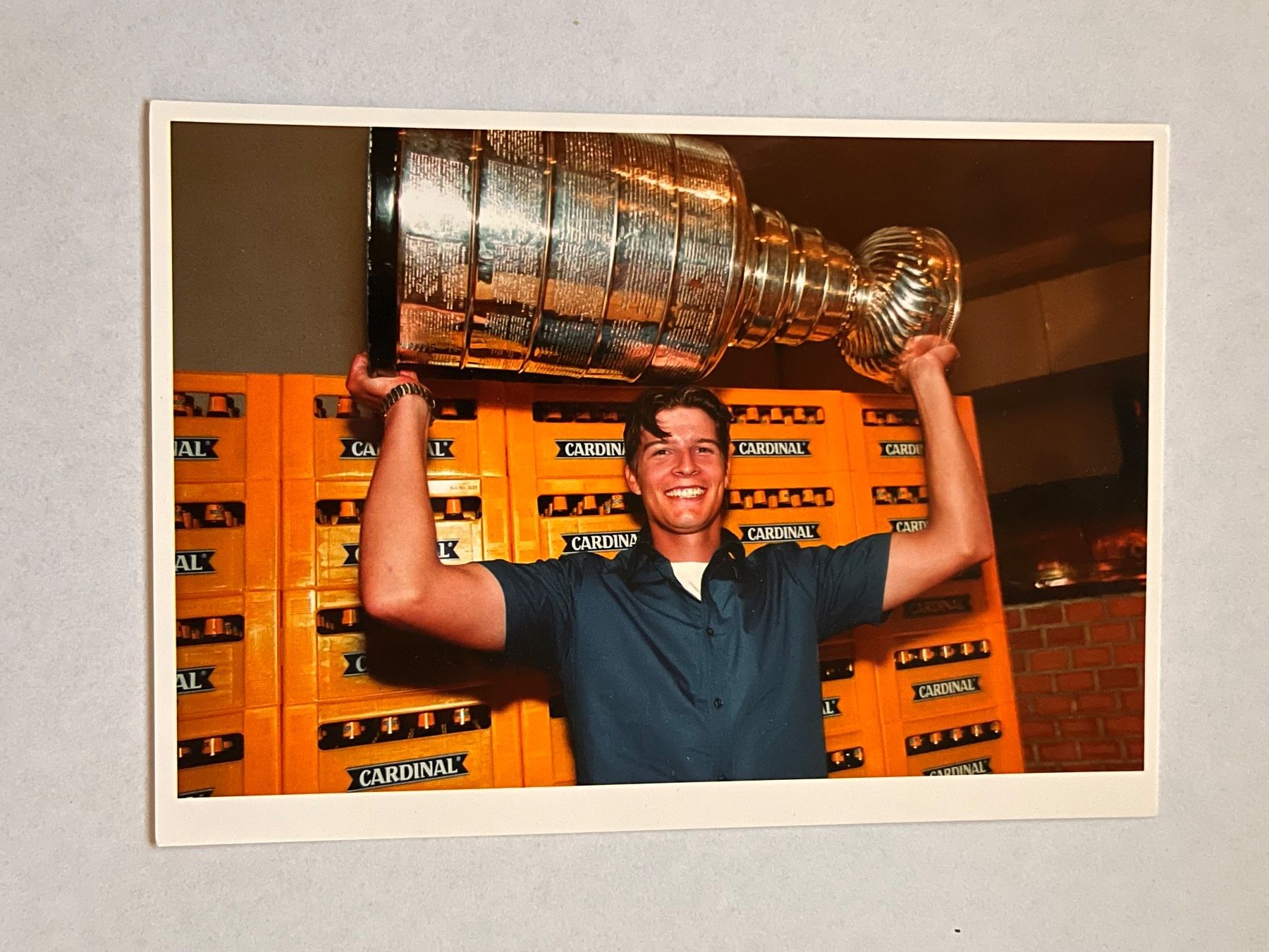 Cartoline postali: Photokarte / David Aebischer / Cardinal / Eishockey – Usato da St.Silvester venduto da Cenosillicaphobist 3