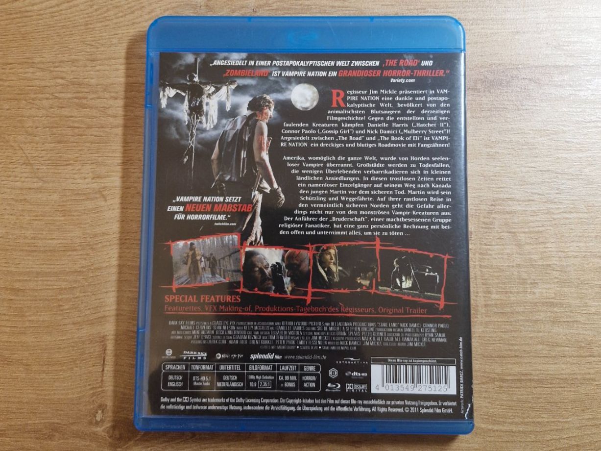 Tutti i DVDs: Vampire Nation (2010) Bluray – Usato da Pfungen venduto da Whitie 1