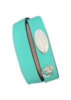 Tiffany & Co. Lederarmband Return to Tiffany Türkis Grösse M