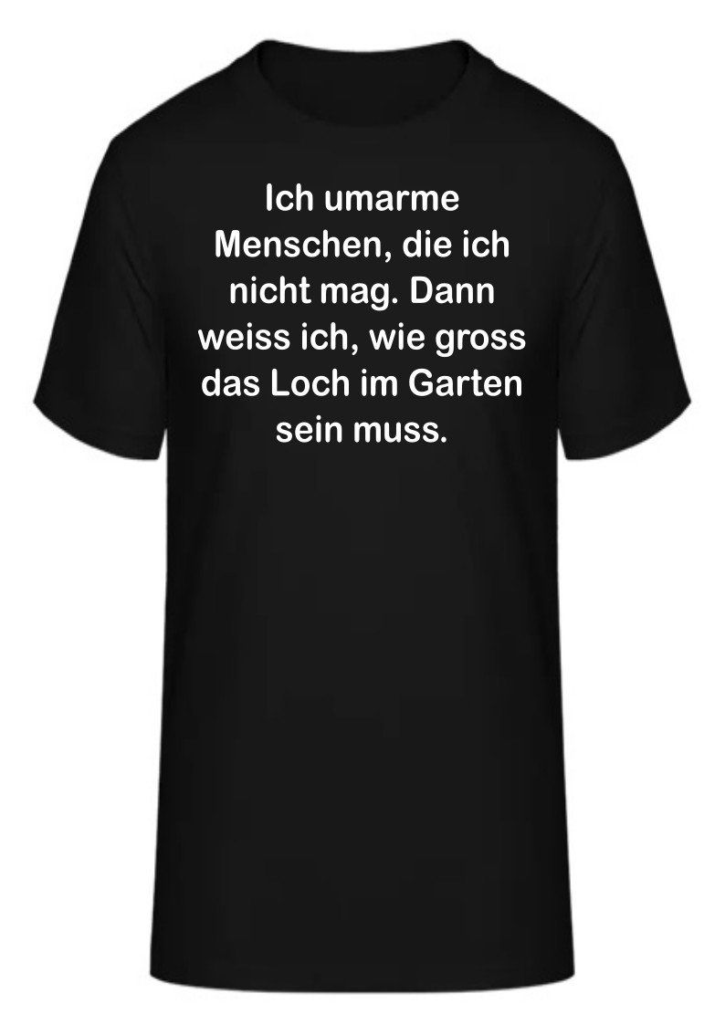 T-shirt: T-Shirt Ich umarme Menschen – Nuovo e nell'imballaggio originale da Zürich venduto da HarlacherIT