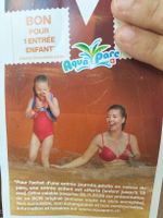 Aquaparc entrée enfant