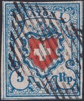 Rayon I (hellblau): T.31 B1-LO, fehlerfreie Marke, K: 675.-+