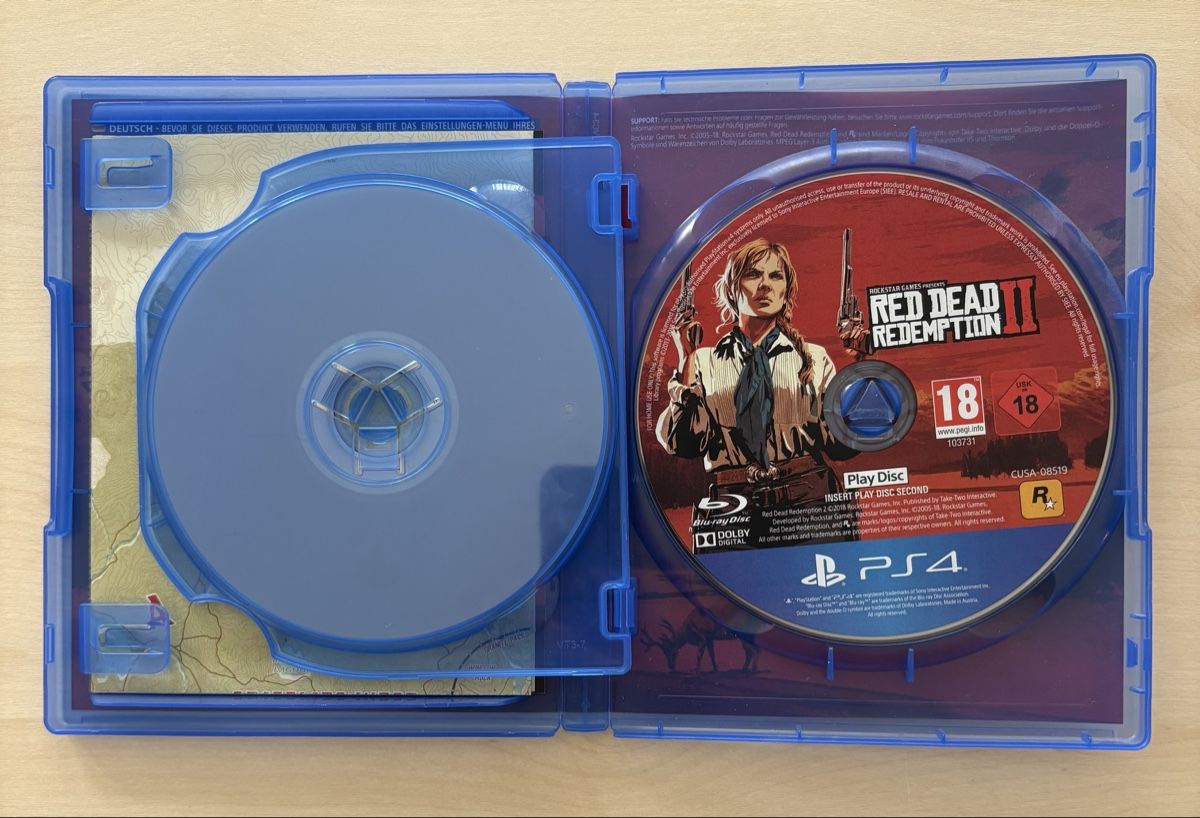 Sony Giochi: Red Dead Redemption 2 – PS4 – Data Disc + Play Disc - RDR 2 – Usato da Burgdorf venduto da iur_6898 3
