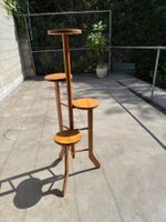 support en bois pour 4 plantes